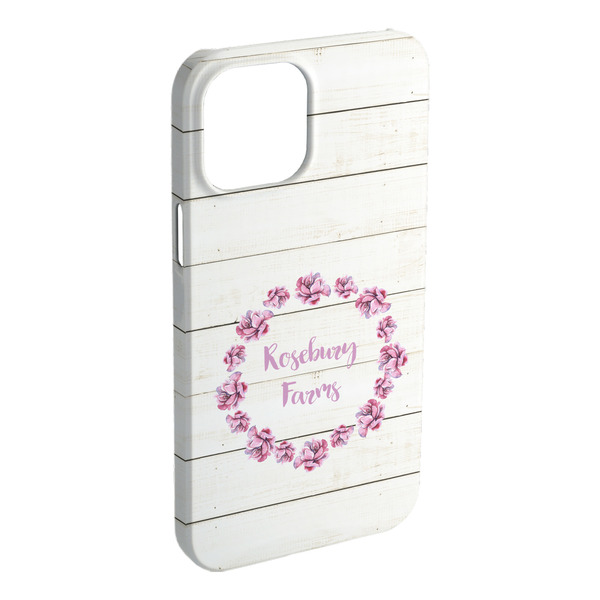 Custom Farm House iPhone Case - Plastic (Personalized)