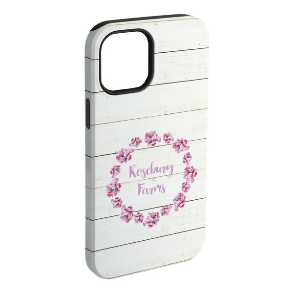Custom Farm House iPhone Case - Rubber Lined - iPhone 15 Pro Max (Personalized)