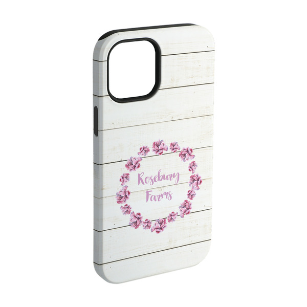 Custom Farm House iPhone Case - Rubber Lined - iPhone 15 Pro (Personalized)