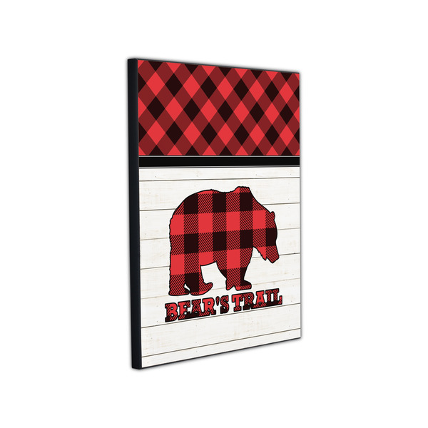 Lumberjack Plaid 11x14 Wood Print - Angle View