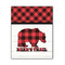 Lumberjack Plaid Wood Print - 11x14 (Personalized)
