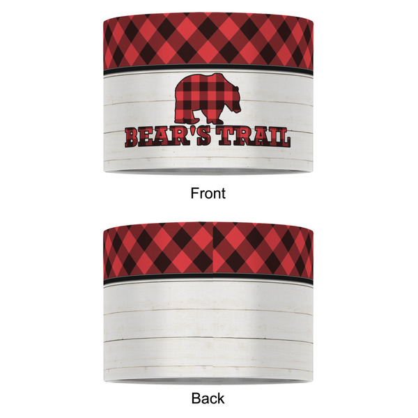 Lumberjack Plaid 12" Drum Lampshade - APPROVAL (Fabric)