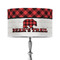 Lumberjack Plaid 12" Drum Lamp Shade - Poly-film (Personalized)