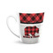 Lumberjack Plaid 12 Oz Latte Mug - Front