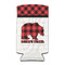 Lumberjack Plaid 12oz Tall Can Sleeve - Set of 4 - FRONT