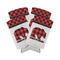 Lumberjack Plaid Can Cooler (tall 12 oz) - Set of 4 (Personalized)
