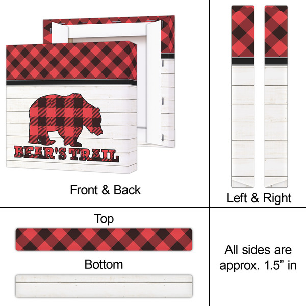 Lumberjack Plaid 12x12 - Canvas Print - Approval