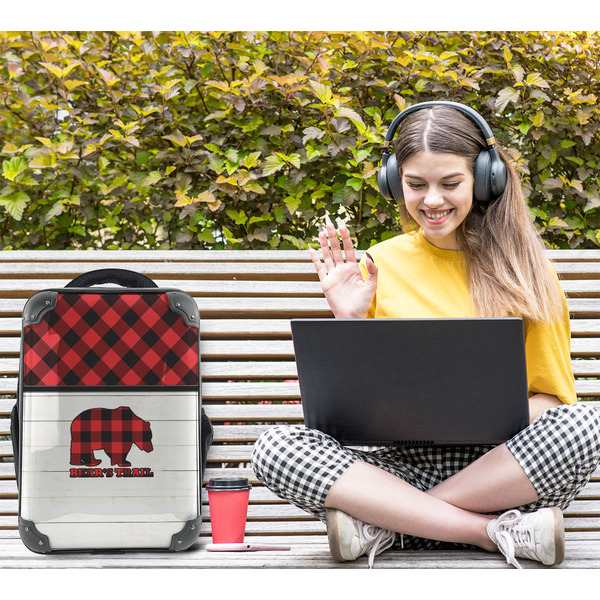 Lumberjack Plaid 15" Backpack - LIFESTYLE