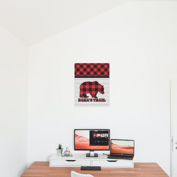 Lumberjack Plaid 16x20 - Matte Poster - On the Wall