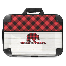 Lumberjack Plaid Hard Shell Briefcase - 18" (Personalized)