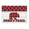 Lumberjack Plaid 2' x 3' Indoor Area Rug (Personalized)