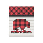 Lumberjack Plaid Poster - Matte - 20x24 (Personalized)