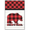 Lumberjack Plaid Wood Print - 20x30 (Personalized)