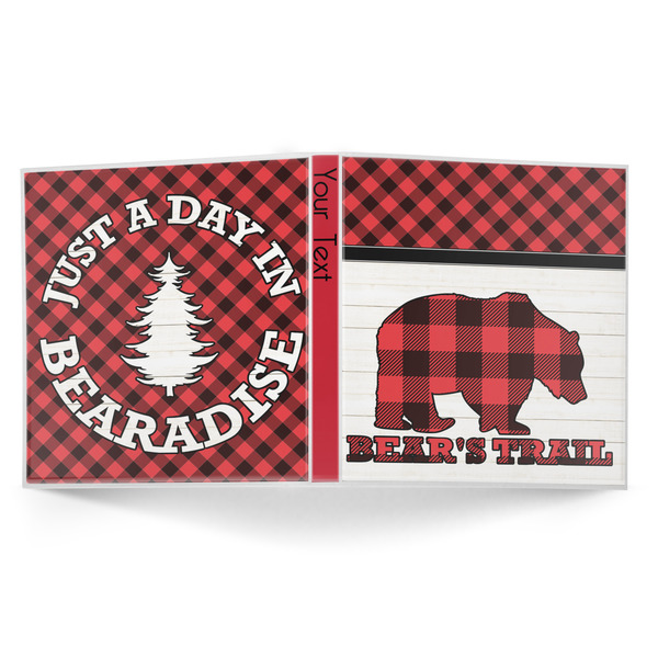 Lumberjack Plaid 3-Ring Binder Approval- 1in