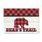 Lumberjack Plaid 4' x 6' Patio Rug (Personalized)
