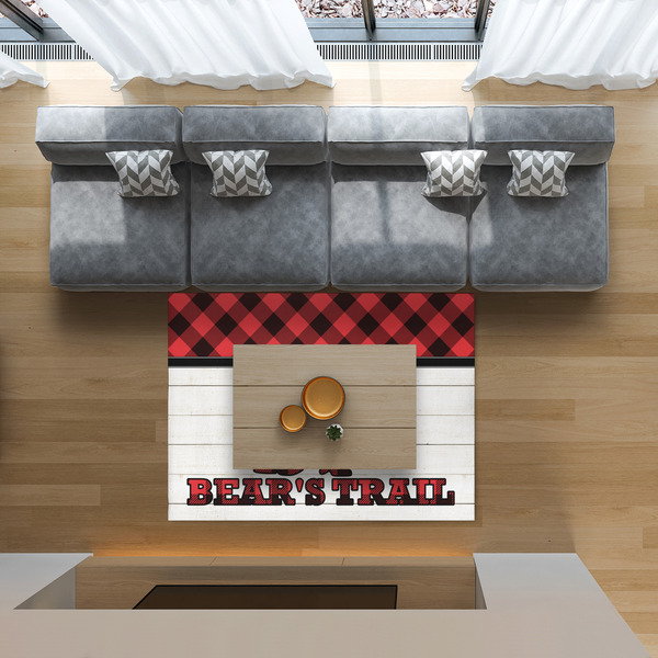 Lumberjack Plaid 5'x7' Indoor Area Rugs - IN CONTEXT