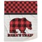 Lumberjack Plaid Sherpa Throw Blanket - 60"x80" (Personalized)