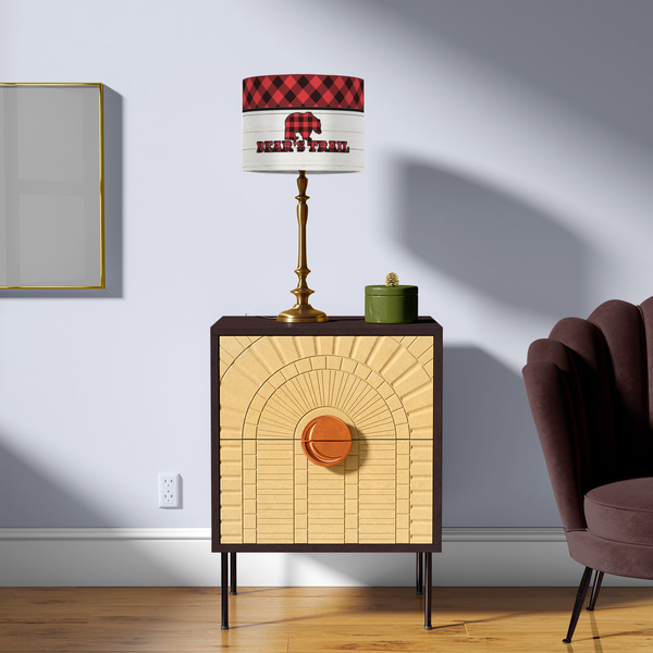 Lumberjack Plaid 8" Drum Lampshade - LIFESTYLE