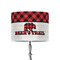 Lumberjack Plaid 8" Drum Lamp Shade - Poly-film (Personalized)