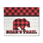 Lumberjack Plaid 8' x 10' Indoor Area Rug (Personalized)