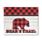 Lumberjack Plaid 8' x 10' Indoor Area Rug (Personalized)