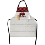 Lumberjack Plaid Apron With Pockets w/ Name or Text