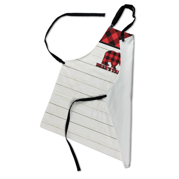 Lumberjack Plaid Apron - Folded