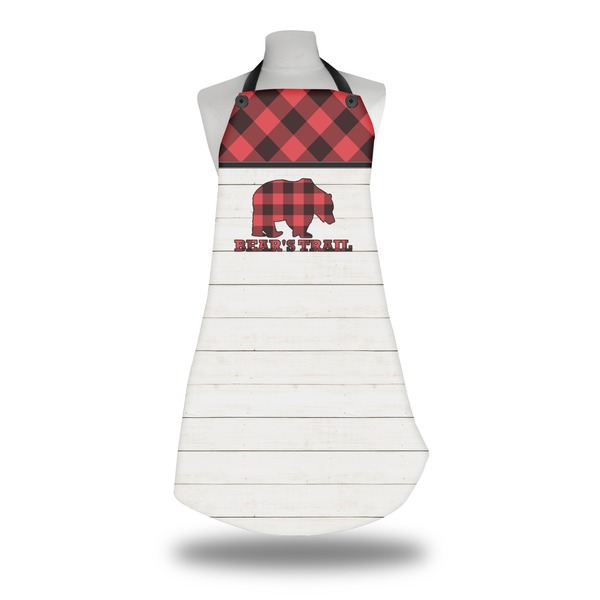 Custom Lumberjack Plaid Apron w/ Name or Text