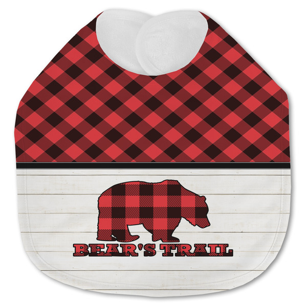 Lumberjack Plaid Baby Bib - AFT closed