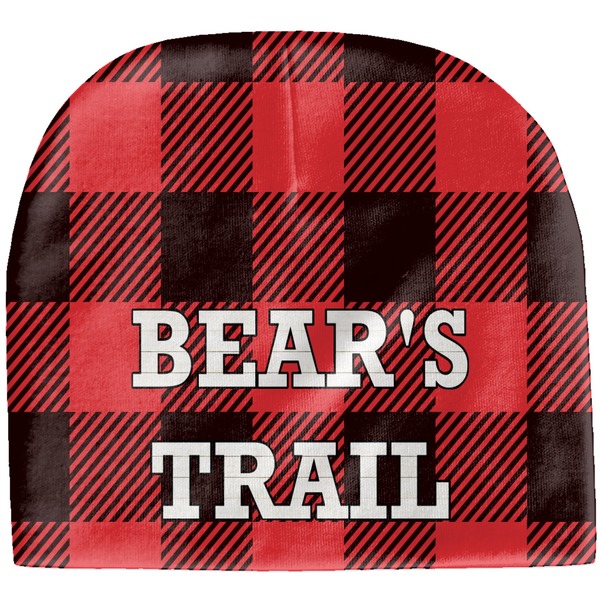 Custom Lumberjack Plaid Baby Hat (Beanie) (Personalized)