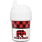 Lumberjack Plaid Baby Sippy Cup (Personalized)