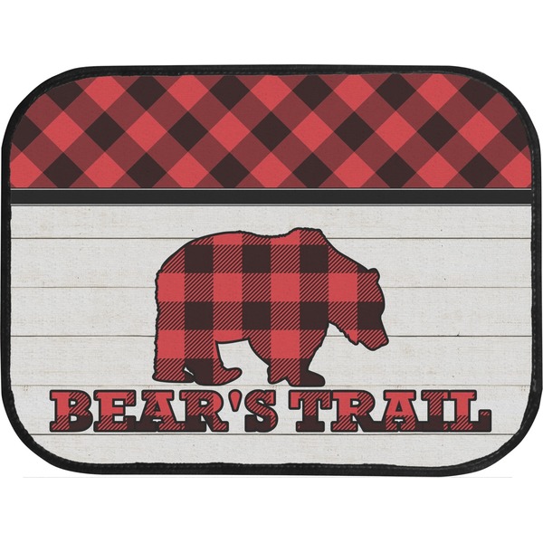 Lumberjack Plaid Back Seat Car Mat