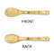 Lumberjack Plaid Bamboo Spoons - Double Sided - APPROVAL