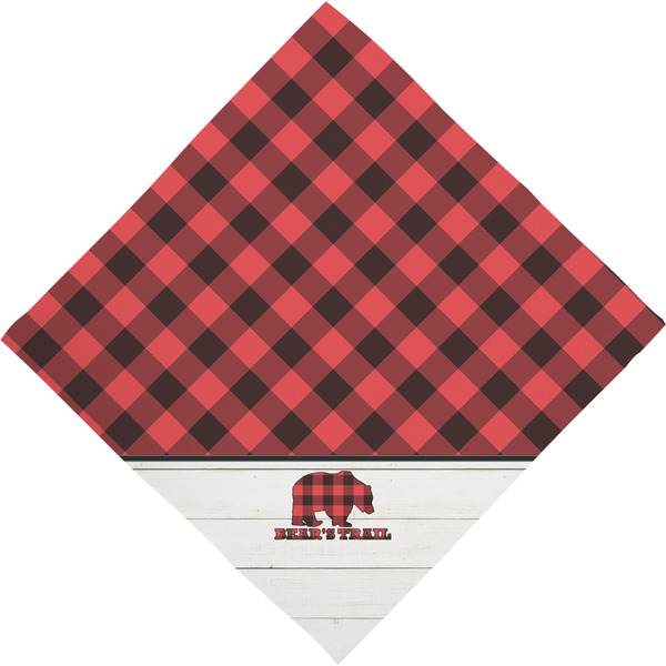Lumberjack Plaid Bandana - Full View