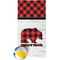 Lumberjack Plaid Beach Towel (Personalized)