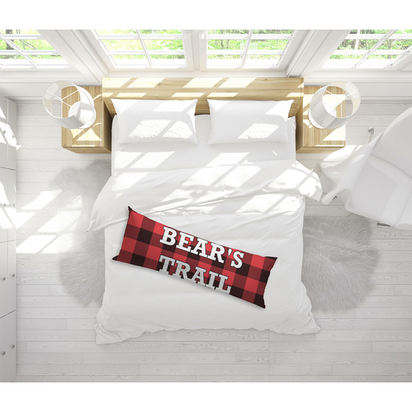 Lumberjack Plaid Body Pillow - LIFESTYLE