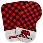 Lumberjack Plaid Burp Cloth (Personalized)