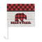 Lumberjack Plaid Car Flag - Large - FRONT