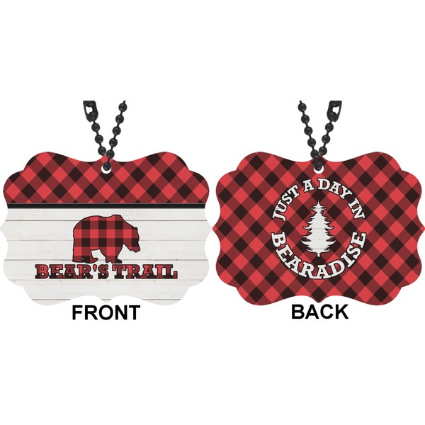 Lumberjack Plaid Car Ornament (Approval)
