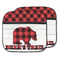 Lumberjack Plaid Car Sun Shade - Two Piece (Personalized)