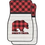 Lumberjack Plaid Car Floor Mats (Personalized)