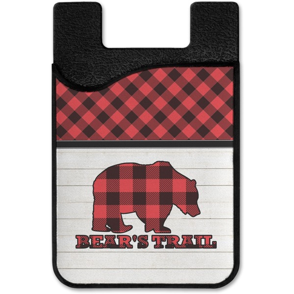 Lumberjack Plaid Cell Phone Credit Card Holder