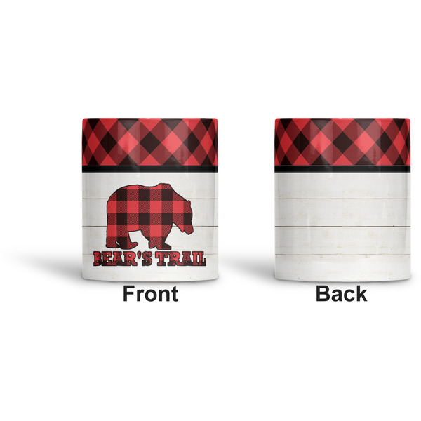 Lumberjack Plaid Ceramic Pen Holder - Apvl