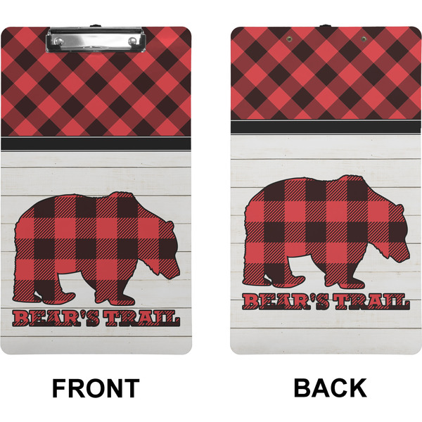 Lumberjack Plaid Clipboard (Legal) (Front + Back)