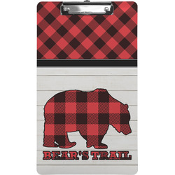 Lumberjack Plaid Clipboard (Legal Size) w/ Name or Text