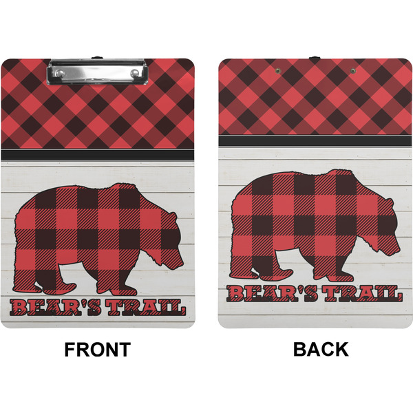 Lumberjack Plaid Clipboard (Letter) (Front + Back)