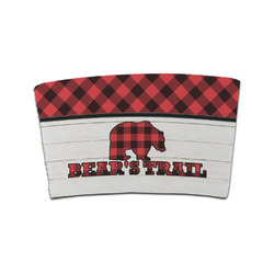 Lumberjack Plaid Coffee Cup Sleeve (Personalized)