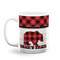 Lumberjack Plaid Coffee Mug - 11 oz - White