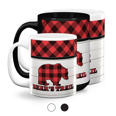 Lumberjack Plaid Coffee Mug (Personalized)