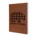 Lumberjack Plaid Leatherette Journal (Personalized)